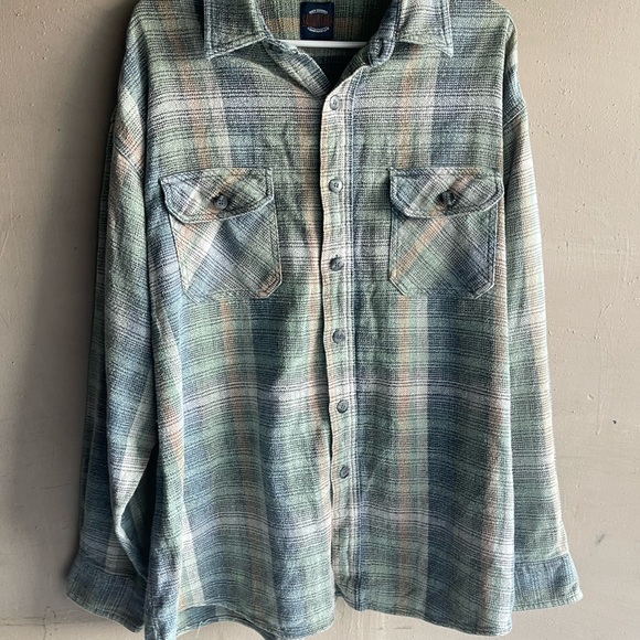 Plaid Button-Up Shirt - Picture 2 of 6